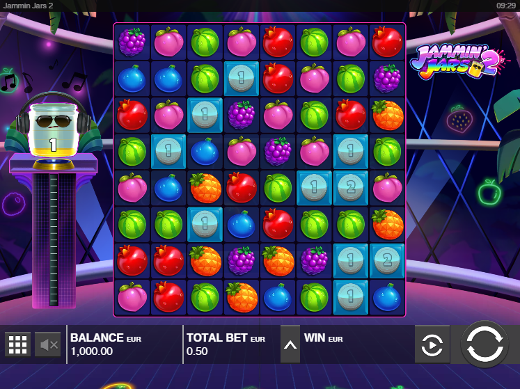 Jammin’ Jars 2 Slot Features