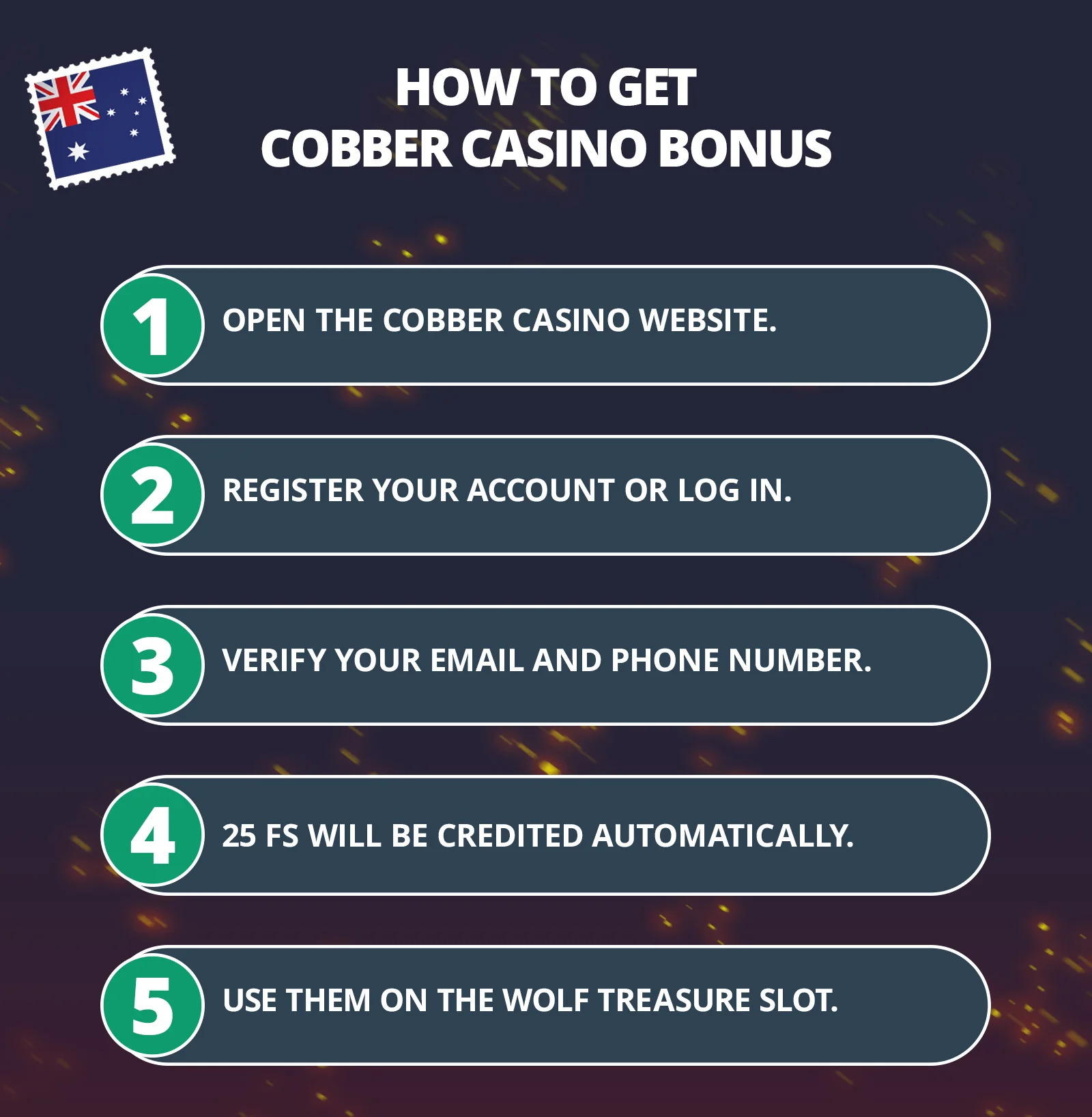 How To Get Cobber Casino Bonus