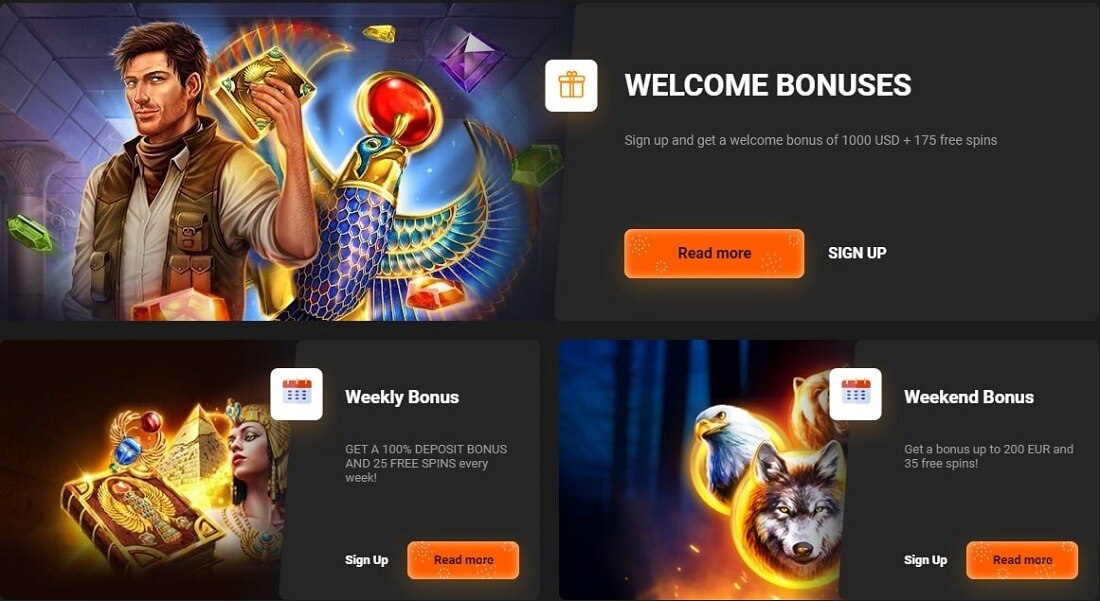 GG.BET Casino Bonuses