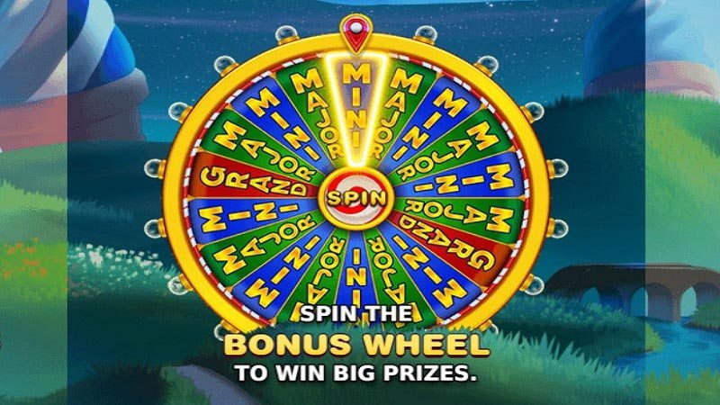 candy links bonanza features Candy Links Bonanza bonus wheel