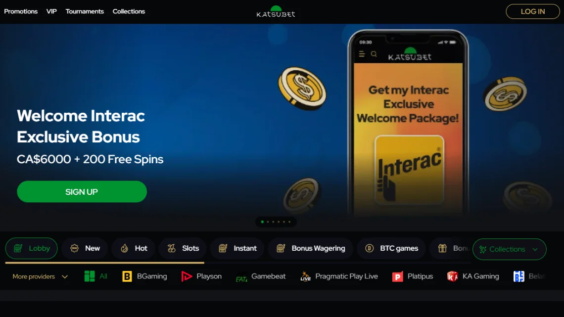 Katsubet casino welcome bonus