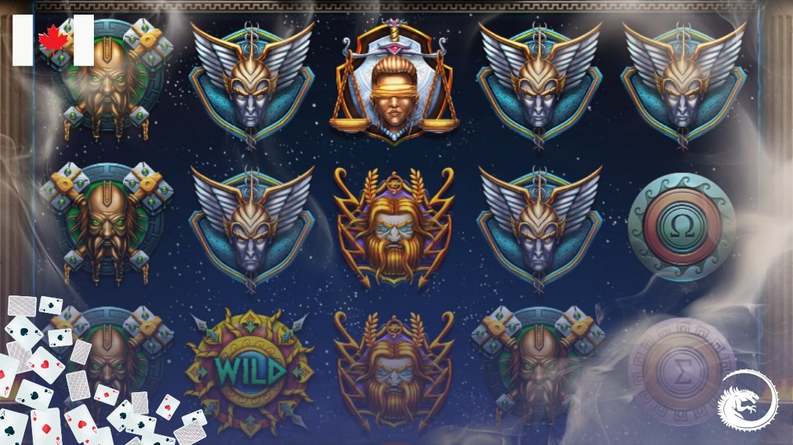 Selection of casino slots