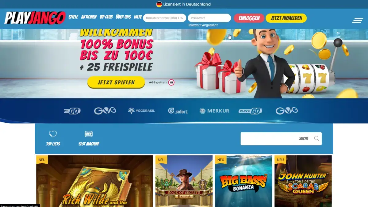 Play Jango Erfahrungen