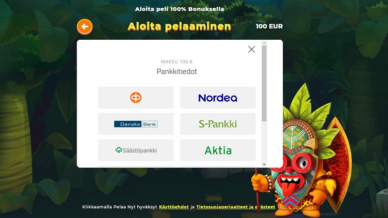 Wazamba casino kotiutus