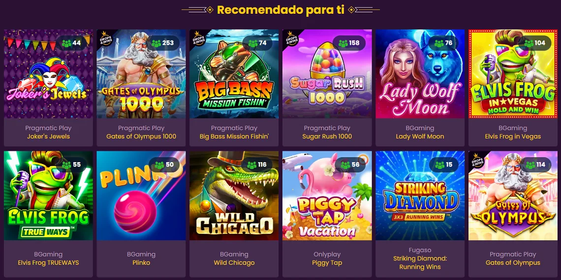 mejores juegos de Bizzo Casino