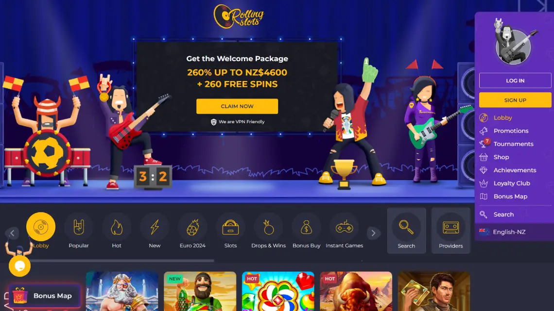 Rolling Slots Casino