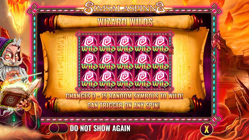Simsalaspinn 2 bonus symbols Simsalaspinn 2 Wild symbol