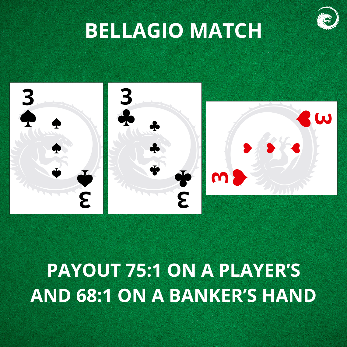 baccarat bellagio match